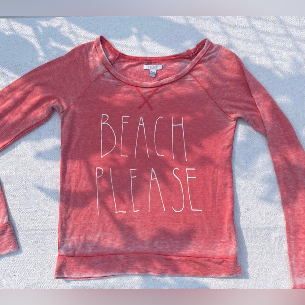 Long Sleeve Beach Please Shirt